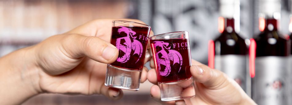 Anstoßen mit FICKEN Shots