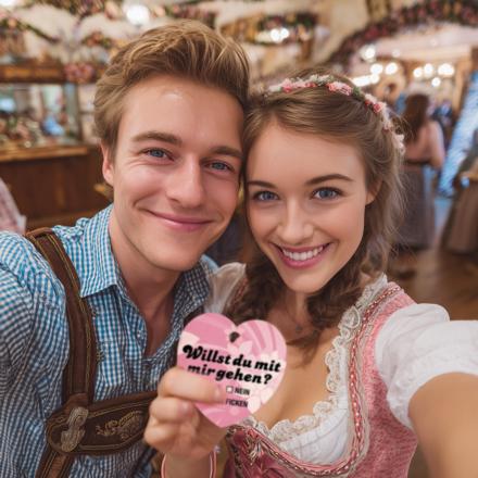 Bierdeckel Herz als Flirt-Hilfe