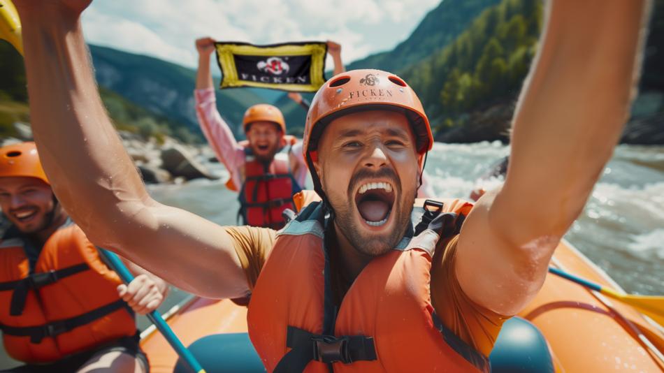 Action pur: Rafting am JGA