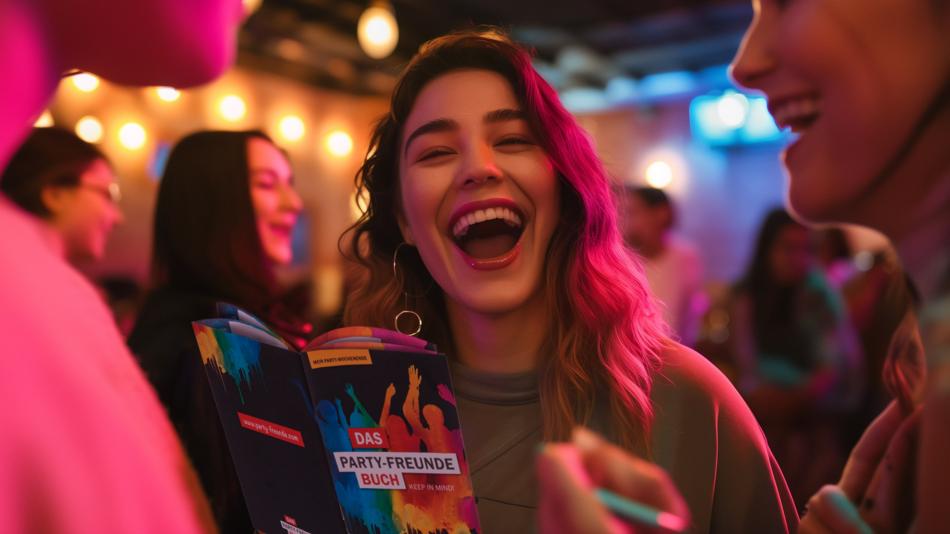 Erinnerungen schaffen mit dem Party-Freunde-Buch