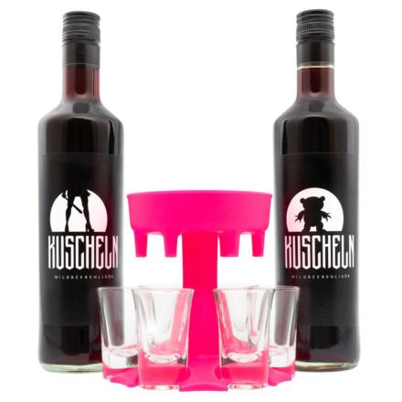 Shotbuddy mit KUSCHELN in pink