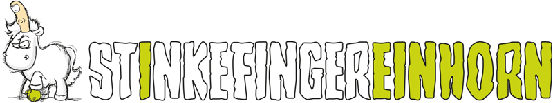 Stinkefingereinhorn Logo